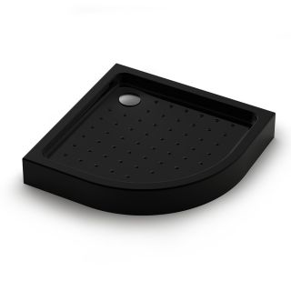 Душевой поддон Veconi Tezeo Acrylic TZ-51B, 900x900x150, акрил, черный